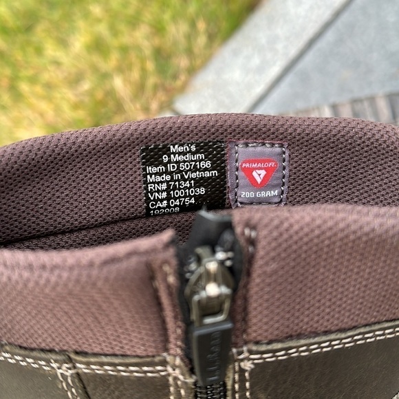 L.l. Bean Men's Storm Chaser Boots 5 - Dark Ash - Picture 6 of 16